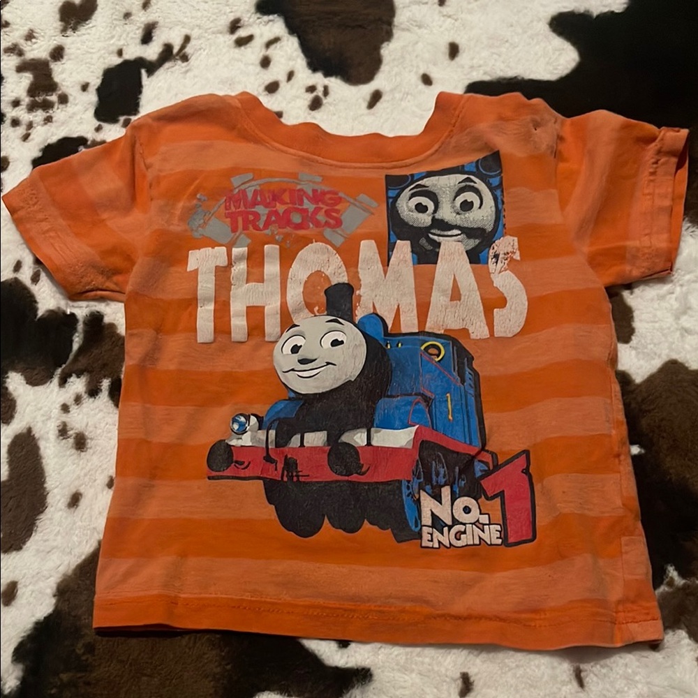 Orange Thomas the Tank Engine T-Shirt